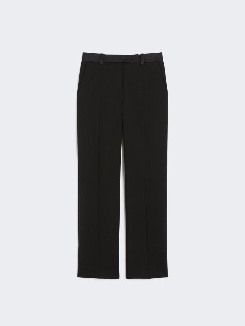 Чорні брюки WEEKEND MAX MARA з вовни: фото - Invogue