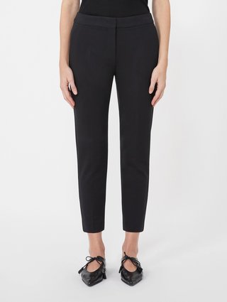Чорні брюки Max Mara з віскози: фото 2 - Invogue
