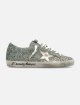 Сріблясті снікерси GOLDEN GOOSE на шнурівці: фото - Invogue