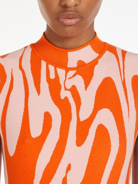 Рожева сукня SPORTMAX : фото 3 - Invogue