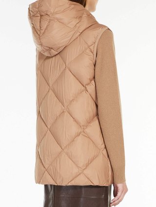 Коричневый жилет WEEKEND MAX MARA: фото 2 - Invogue