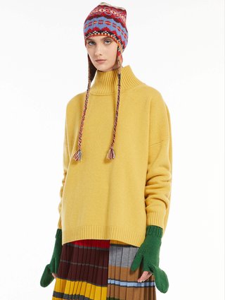 Жовтий светр WEEKEND MAX MARA : фото 3 - Invogue
