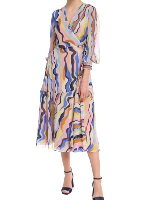 Розовое платье MARELLA: фото 1 - Invogue