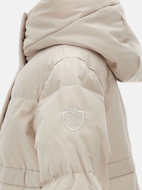 Бежеве пальто MONNALISA : фото 2 - Invogue