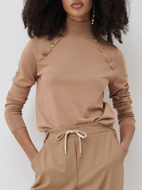 Бежевый свитер MARELLA: фото 1 - Invogue