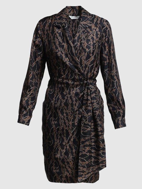 Чёрное платье MAX MARA: фото - Invogue