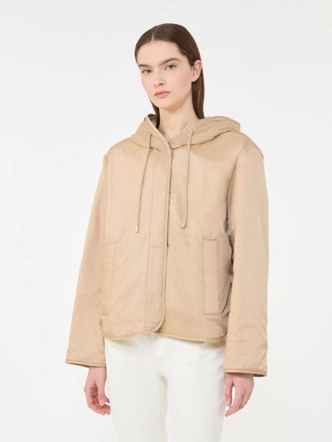 Бежева куртка WEEKEND MAX MARA з водовідштовхувальної тканини: фото 2 - Invogue