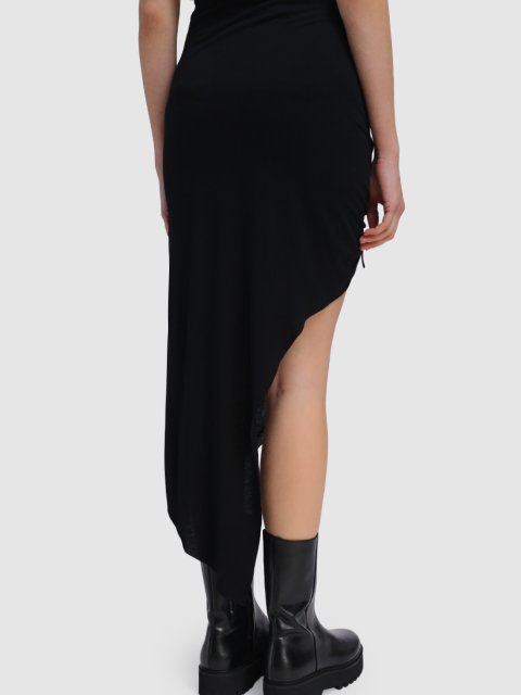 Чёрная юбка HELMUT LANG: фото 4 - Invogue