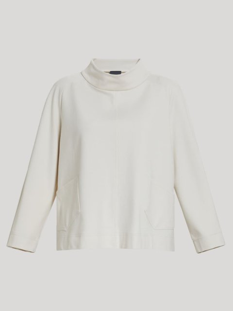 Кремовый свитшот PERSONA: фото - Invogue