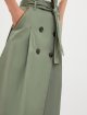 Спідниця міді кольору хакі MAX&CO : фото 3 - Invogue