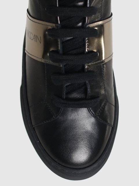 Чёрные сникерсы MARC CAIN: фото 5 - Invogue