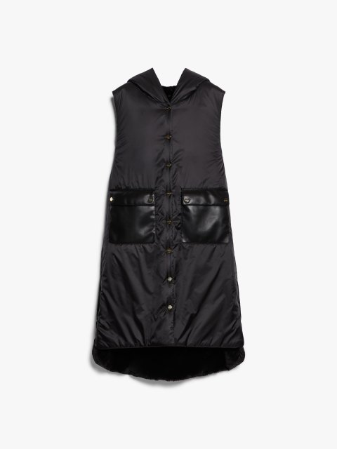 Чорний жилет Max Mara довгий: фото - Invogue