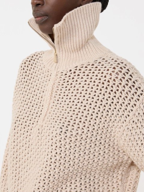 Бежевий светр MAX MARA з суміші вовни та кашеміру: фото 4 - Invogue