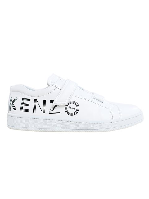 Белые сникерсы KENZO: фото - Invogue