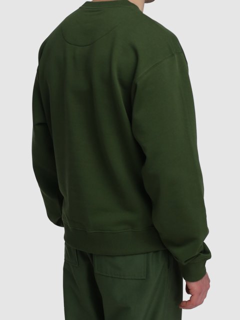 Зелёный свитшот KENZO: фото 3 - Invogue