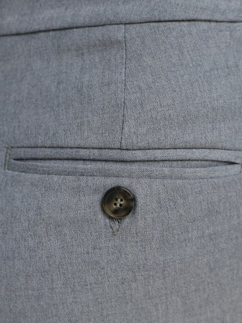 Серые брюки WEEKEND MAX MARA: фото 5 - Invogue