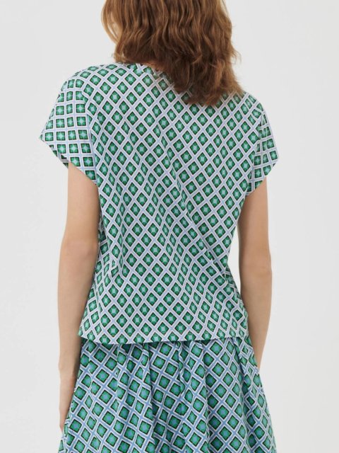 Зелена блуза MARELLA : фото 2 - Invogue