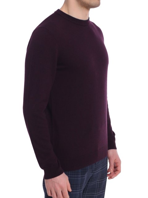 Тёмно-синий свитер BOSS: фото 4 - Invogue