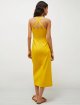 Жовта сукня Marella з атласного крепу: фото 2 - Invogue