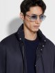 Світло-сірі сонцезахисні окуляри ZEGNA Orizzonte: фото 1 - Invogue