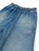 Синій джинсовий костюм MM6 Maison Margiela з сорочки та шортів: фото 4 - Invogue