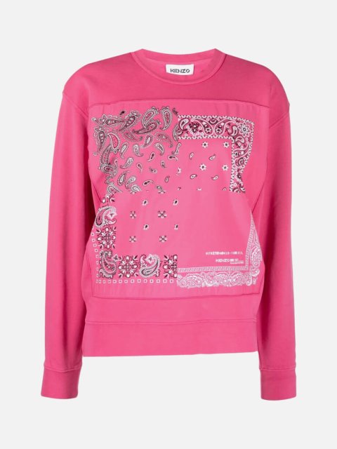 Розовый свитшот KENZO: фото - Invogue