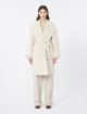 Кремове пальто MAX MARA з альпаки та вовни: фото 2 - Invogue