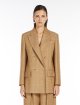 Світло-коричневий жакет Max Mara з льону: фото 2 - Invogue