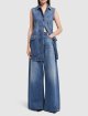 Синя сукня Sportmax джинсова: фото 3 - Invogue