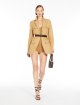 Світло-коричневий жакет Max Mara з поясом: фото 4 - Invogue