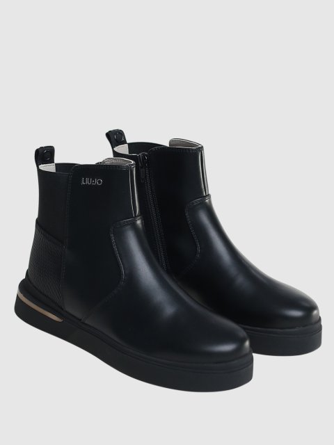 Чёрные сапоги LIU JO KIDS: фото 1 - Invogue