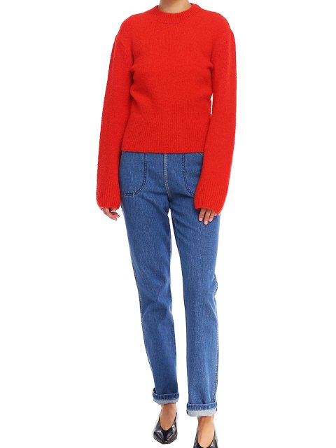 Красный свитер KENZO: фото 1 - Invogue