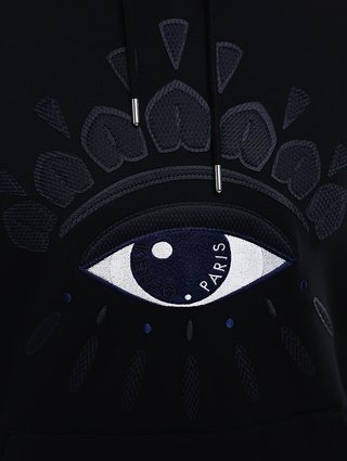 Чёрный свитшот KENZO: фото 5 - Invogue