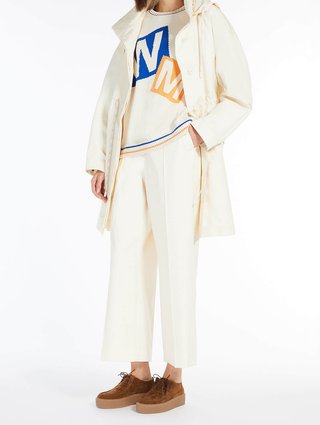 Кремові брюки WEEKEND MAX MARA : фото 3 - Invogue