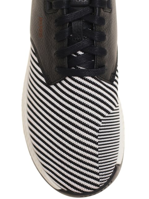 Чорні кросiвки BOSS : фото 10 - Invogue