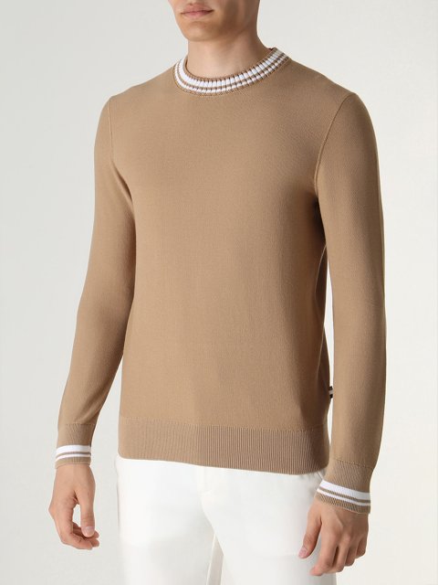 Бежевий светр BOSS : фото 2 - Invogue