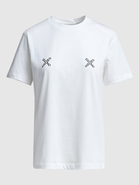 Белая футболка KENZO: фото - Invogue