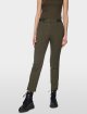 Оливковые брюки MARC CAIN из смеси хлопка: фото 2 - Invogue