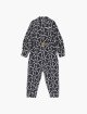 Чорно-білий комбінезон Balmain Kids у горошок: фото - Invogue