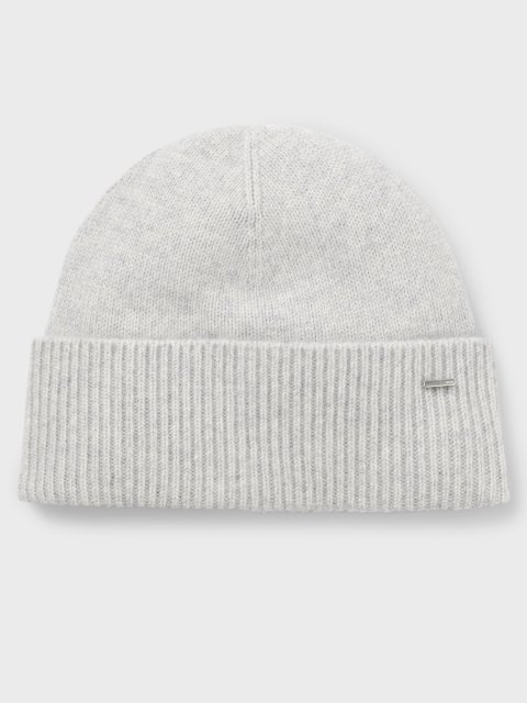 Серая шапка BOSS из кашемира: фото - Invogue