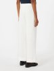 Белые брюки Max Mara из чистого льна: фото 3 - Invogue