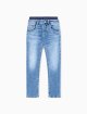 Сині джинси EMPORIO ARMANI KIDS з бавовни: фото - Invogue