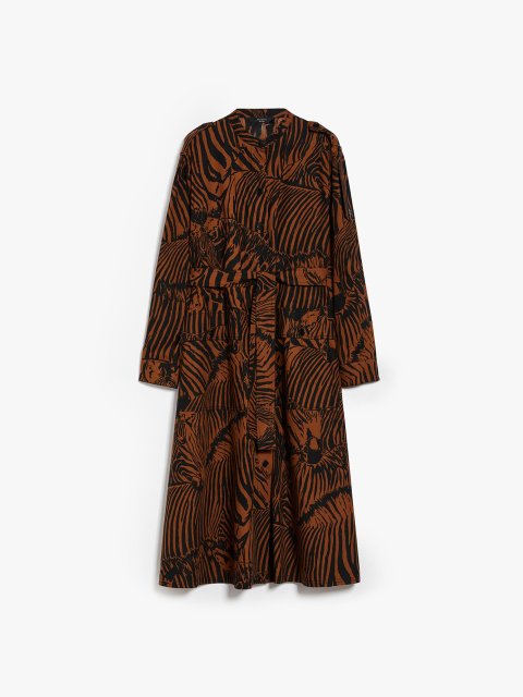 Сукня-сорочка WEEKEND MAX MARA з принтом: фото - Invogue