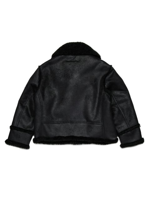 Чорна куртка MM6 MAISON MARGIELA KIDS : фото 1 - Invogue