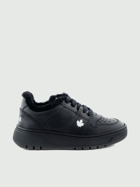 Чорні черевики DSQUARED KID: фото - Invogue