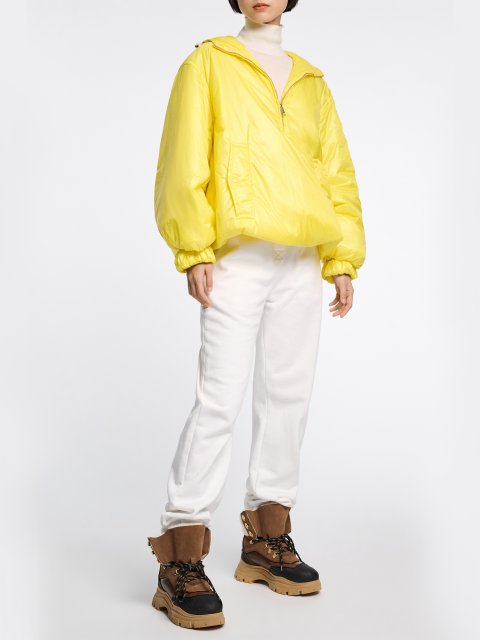 Желтая куртка Dorothee Schumacher нейлоновая: фото 1 - Invogue