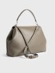 Серая сумка TOTEME из кожи: фото 3 - Invogue