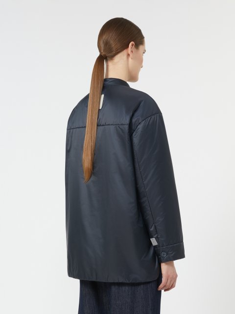 Темно-синя куртка MAX MARA утеплена: фото 3 - Invogue