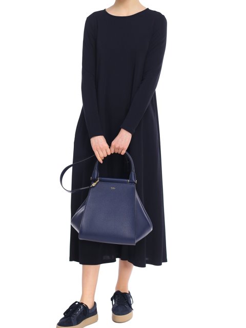 Синее платье MAX MARA: фото 3 - Invogue