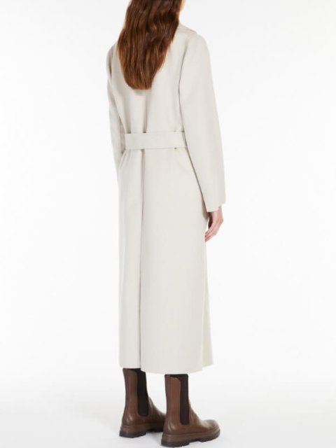 Кремовое пальто MAX MARA: фото 2 - Invogue
